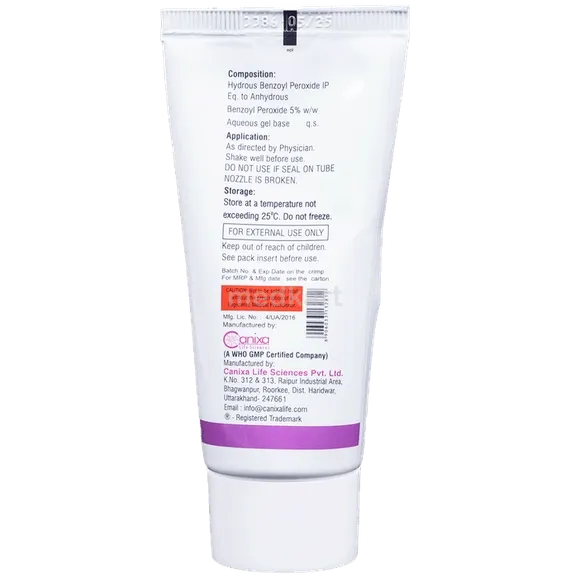 benzonix gel wash 50 gm